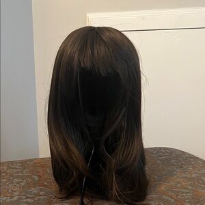 Elegant Brown Women's Wig
